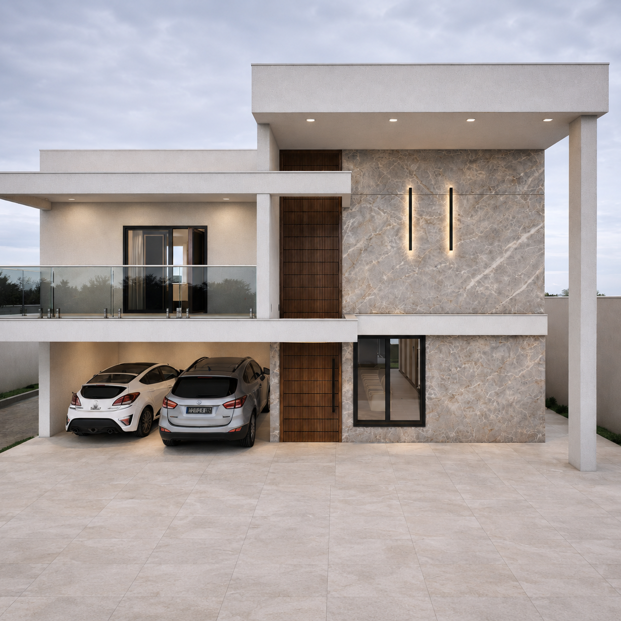 Fachada da Casa A-MUZ