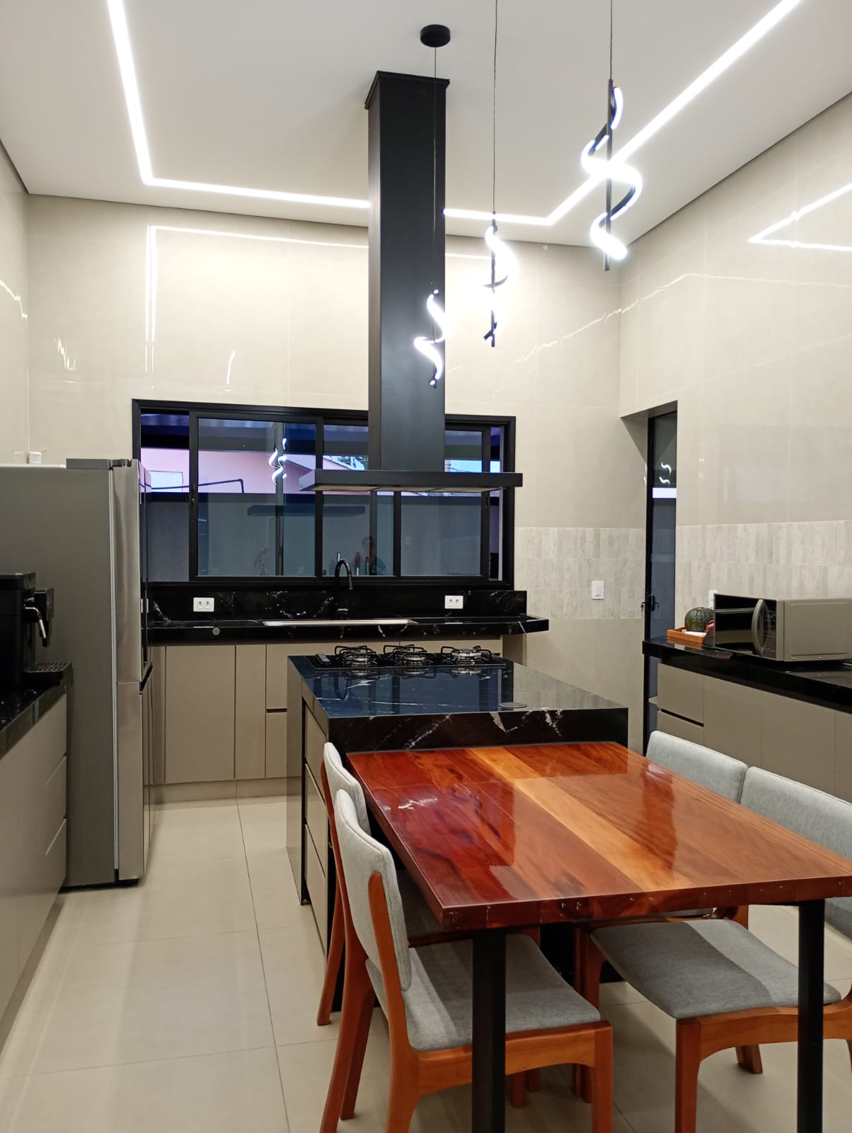 Cozinha de apoio do projeto Valente Advocacia